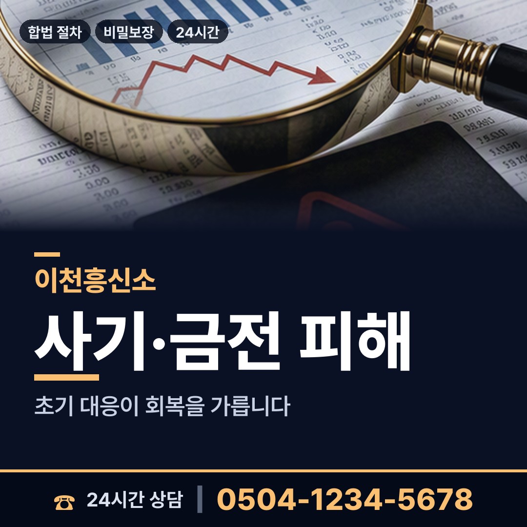 이천 증포동 불륜증거 상담 안내